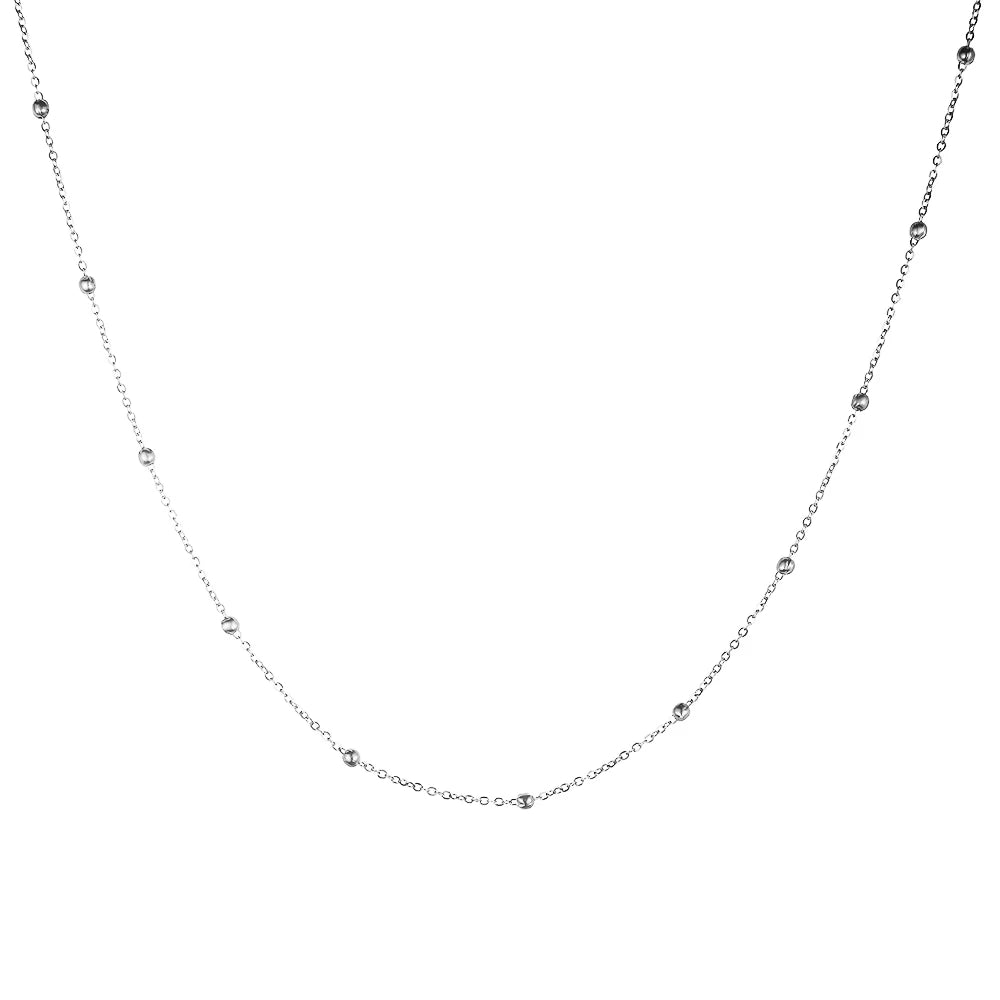 MinaMaMa Stainless Steel Beach Bikini Waist Chain Belly Body Chain For Women Fashion Minimalist Sexy Body Jewelry